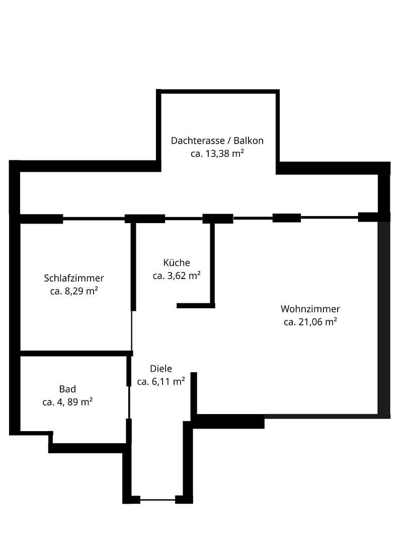 Predaj bytu 2-izbový 51 m², München, Bavorsko Predaj bytu 2-izbový 51 m², München, Bavorsko