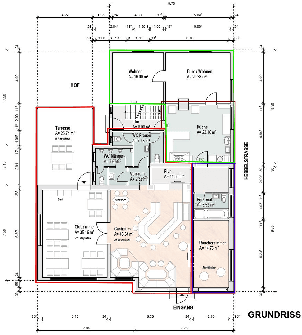 Prenájom kancelárie 105 m², Hebbelstraße 24, Hohenlockstedt, Šlezvicko-Holštajnsko Prenájom kancelárie 105 m², Hebbelstraße 24, Hohenlockstedt, Šlezvicko-Holštajnsko