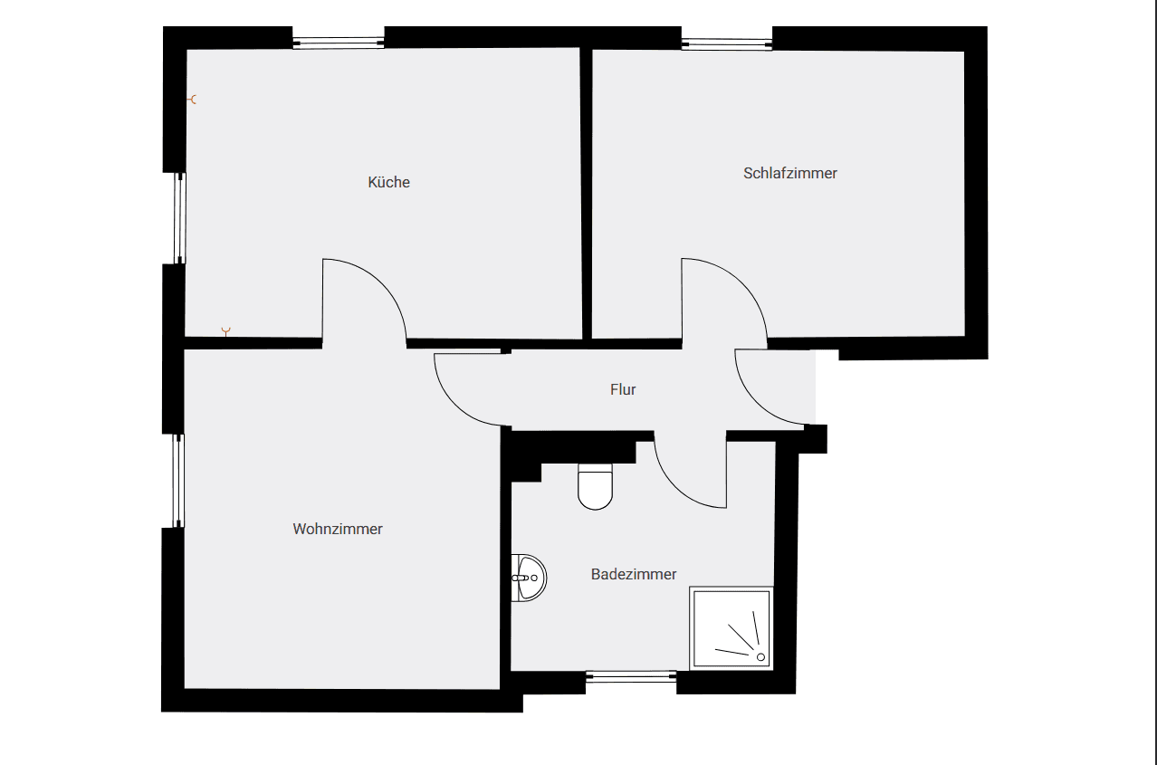 Prenájom bytu 2-izbový 56 m², Würzburg, Bavorsko Prenájom bytu 2-izbový 56 m², Würzburg, Bavorsko