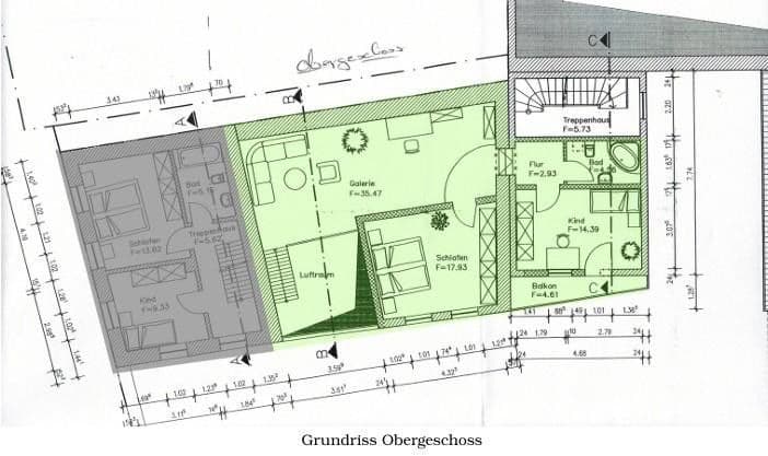 Prenájom bytu 4-izbový 145 m², Alzey, Porýnie-Falcko Prenájom bytu 4-izbový 145 m², Alzey, Porýnie-Falcko