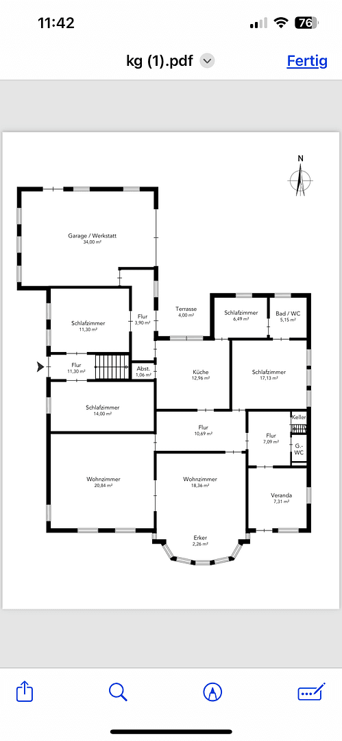 Predaj domu 244 m², pozemek 800 m², Treenestraße 58, Treia, Šlezvicko-Holštajnsko Predaj domu 244 m², pozemek 800 m², Treenestraße 58, Treia, Šlezvicko-Holštajnsko