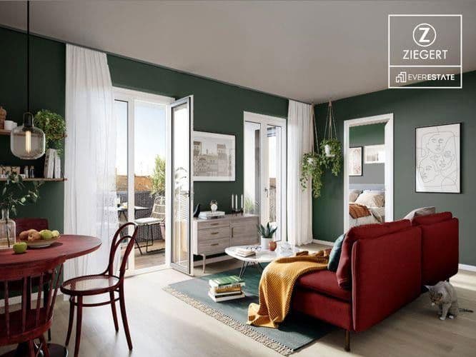 Prenájom bytu 1-izbový 23 m², Comeniusstrasse 22, Leipzig, Sasko Prenájom bytu 1-izbový 23 m², Comeniusstrasse 22, Leipzig, Sasko