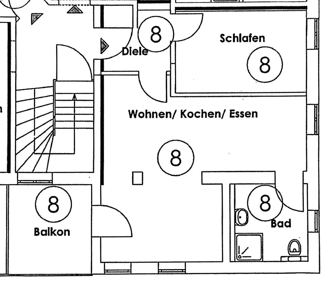 Prenájom bytu 2-izbový 58 m², Bahnhofstraße 27, Thannhausen, Bavorsko Prenájom bytu 2-izbový 58 m², Bahnhofstraße 27, Thannhausen, Bavorsko