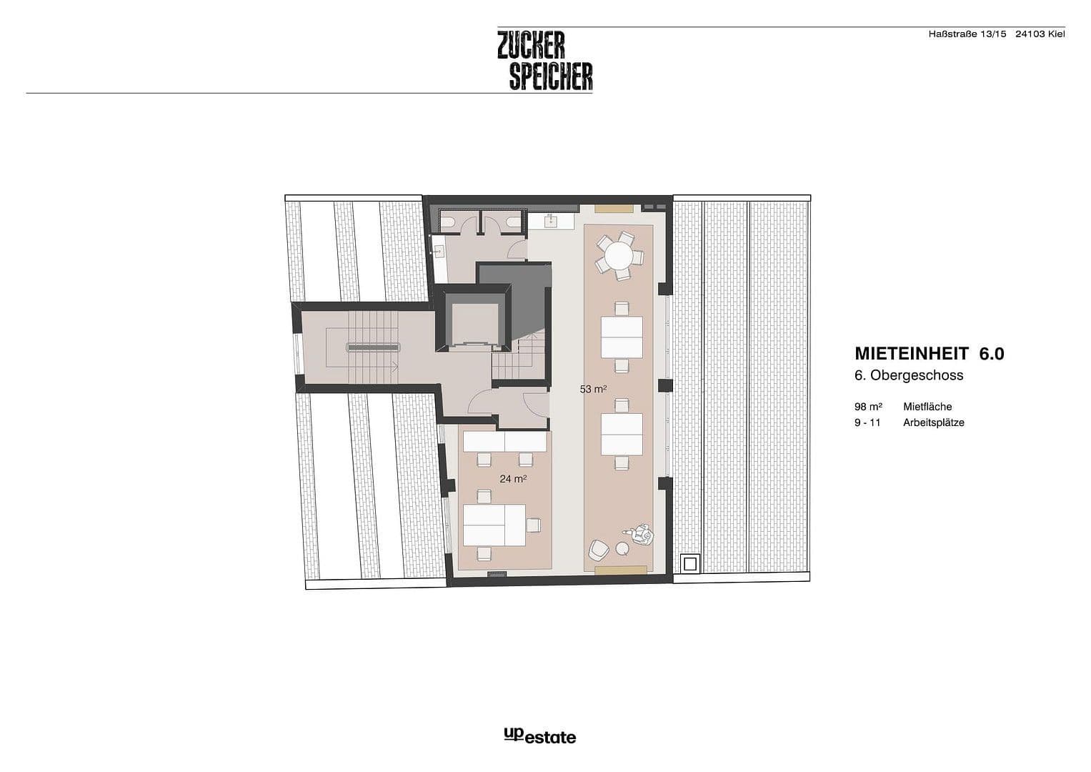 Prenájom kancelárie 123 m², Haßstraße 13/15, Kiel, Šlezvicko-Holštajnsko Prenájom kancelárie 123 m², Haßstraße 13/15, Kiel, Šlezvicko-Holštajnsko