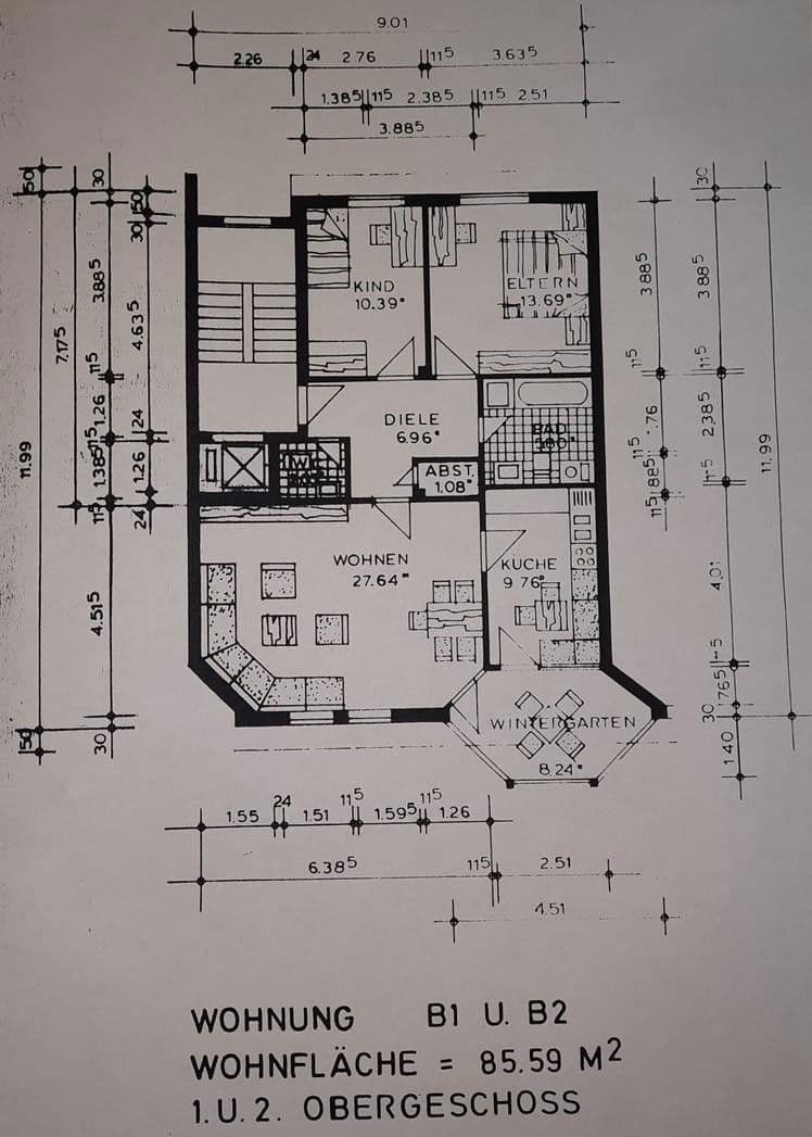 Prenájom bytu 3-izbový 86 m², Kaiserstr 6, Buchen (Odenwald), Bádensko-Wurttembersko Prenájom bytu 3-izbový 86 m², Kaiserstr 6, Buchen (Odenwald), Bádensko-Wurttembersko