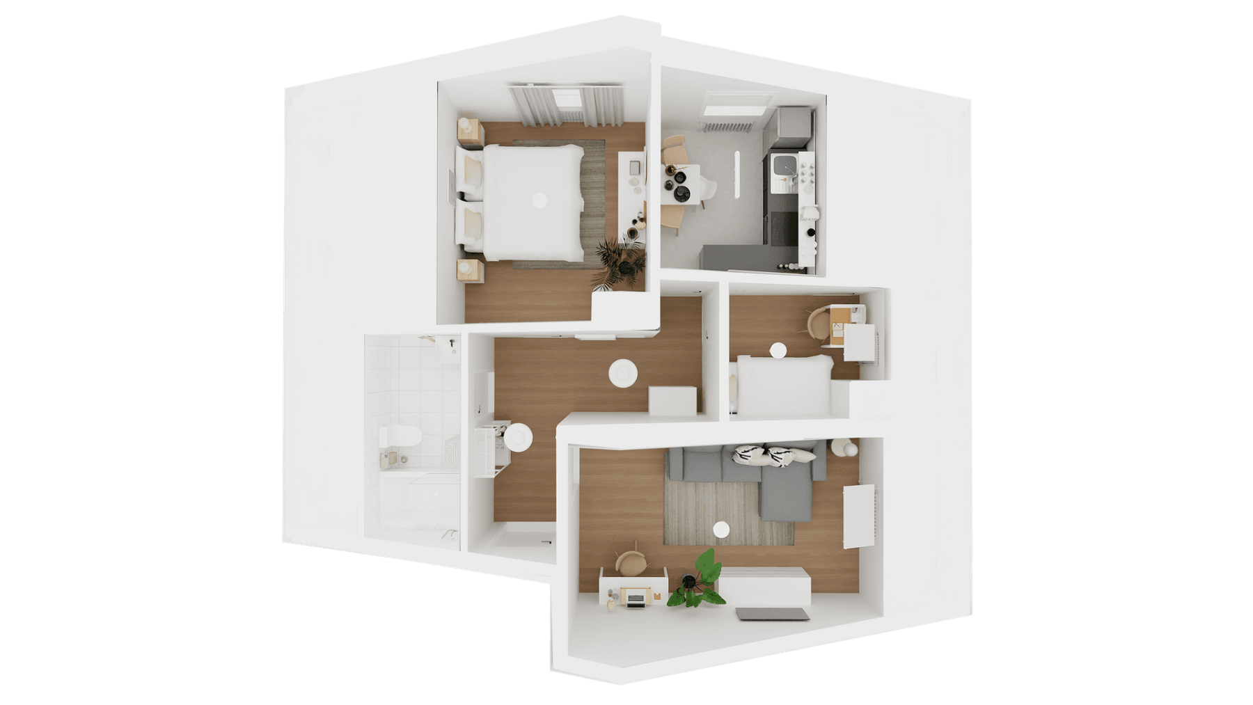 Prenájom bytu 2-izbový 50 m², Elbogenerstr. 7, Dachau, Bavorsko Prenájom bytu 2-izbový 50 m², Elbogenerstr. 7, Dachau, Bavorsko