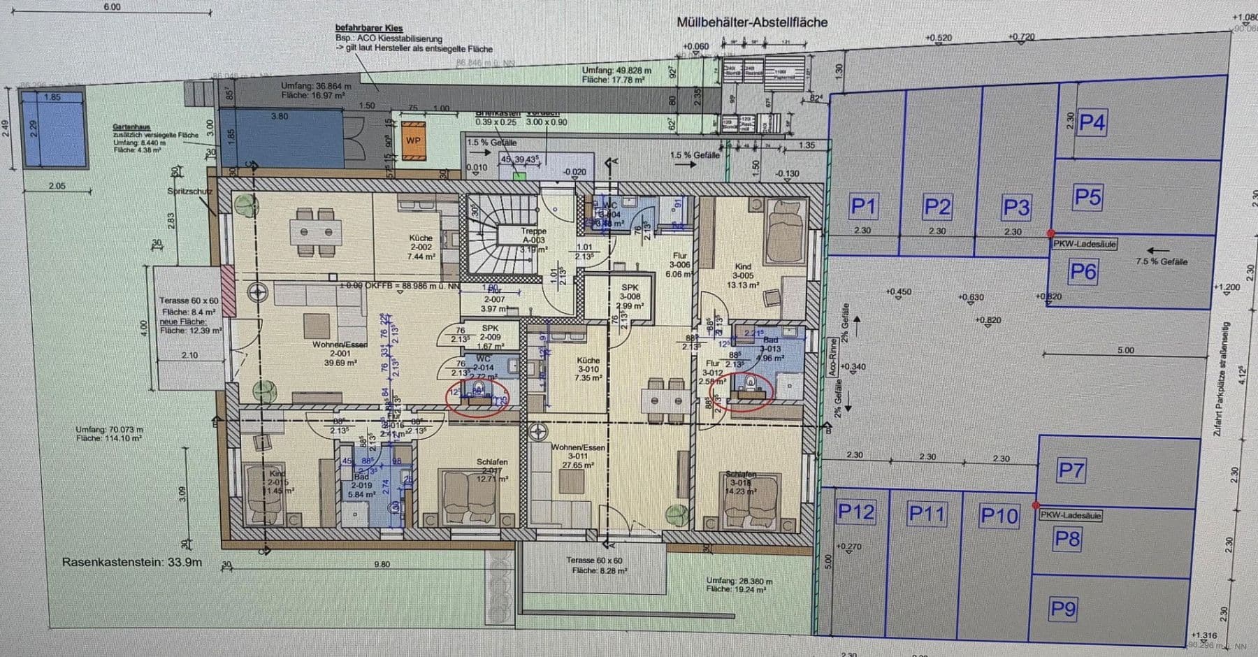 Prenájom bytu 3-izbový 86 m², Gartenstr.12, Kettig, Porýnie-Falcko Prenájom bytu 3-izbový 86 m², Gartenstr.12, Kettig, Porýnie-Falcko