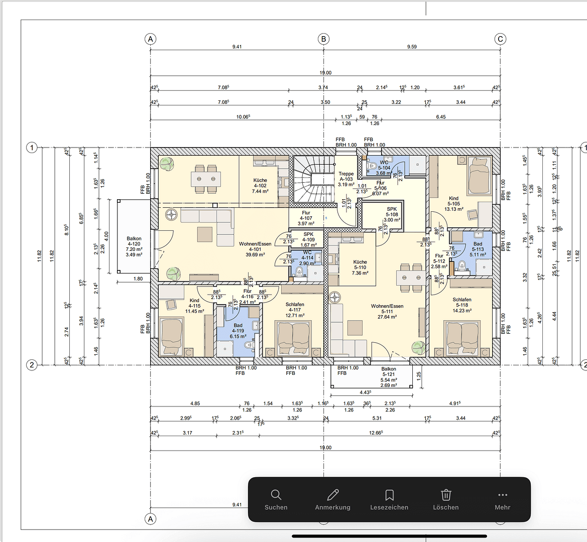 Prenájom bytu 3-izbový 86 m², Gartenstr.12, Kettig, Porýnie-Falcko Prenájom bytu 3-izbový 86 m², Gartenstr.12, Kettig, Porýnie-Falcko