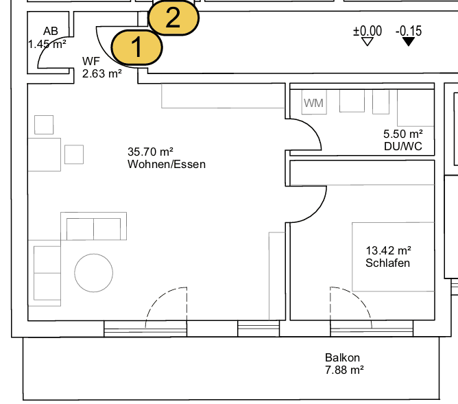 Prenájom bytu 2-izbový 67 m², Alte Amberger Str. 3a, Kemnath, Bavorsko Prenájom bytu 2-izbový 67 m², Alte Amberger Str. 3a, Kemnath, Bavorsko