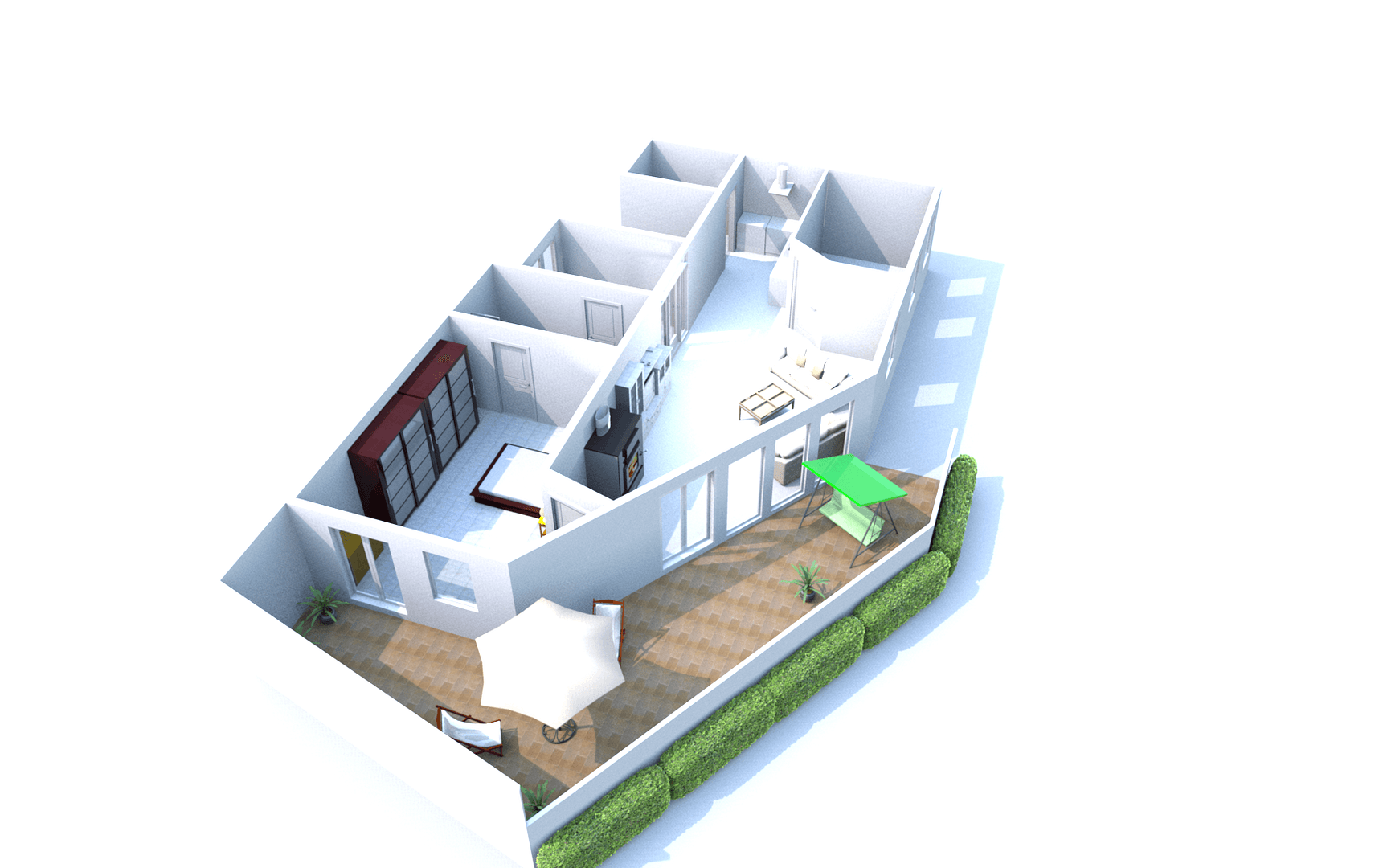 Prenájom bytu 3-izbový 105 m², Rödermark, Hesensko Prenájom bytu 3-izbový 105 m², Rödermark, Hesensko