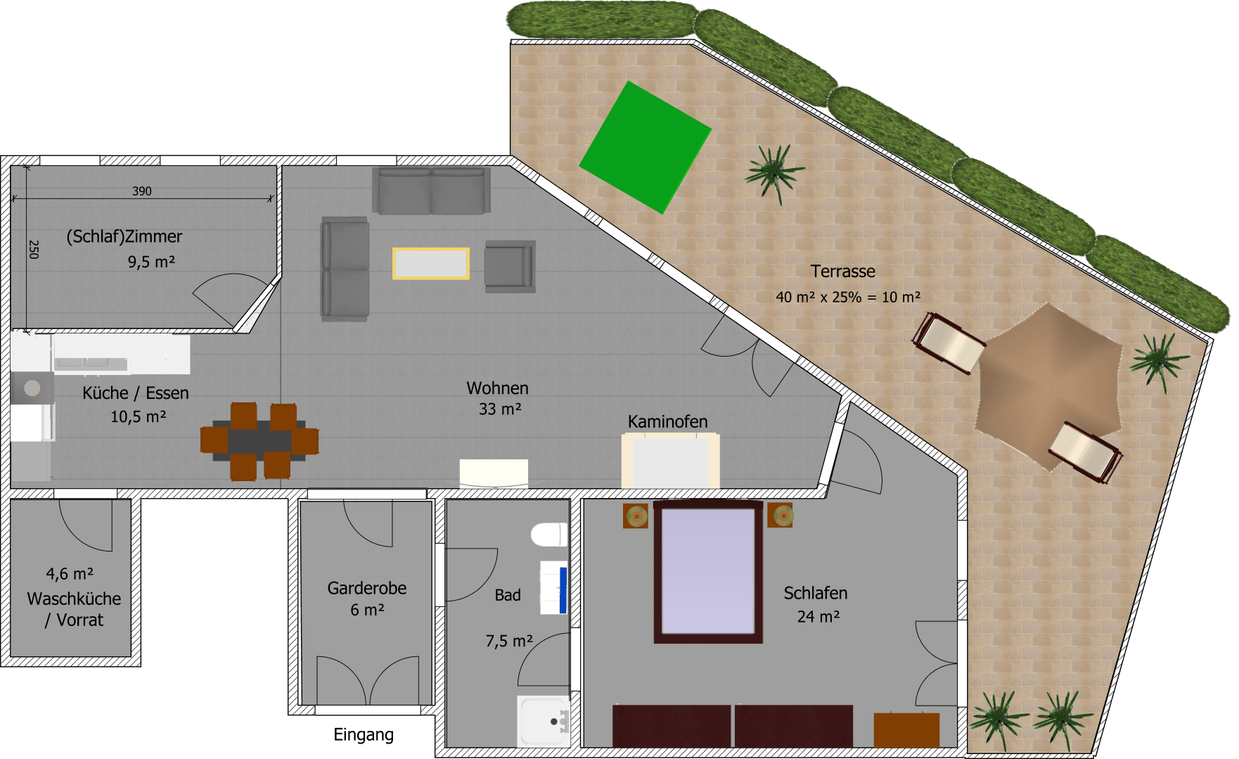 Prenájom bytu 3-izbový 105 m², Rödermark, Hesensko Prenájom bytu 3-izbový 105 m², Rödermark, Hesensko