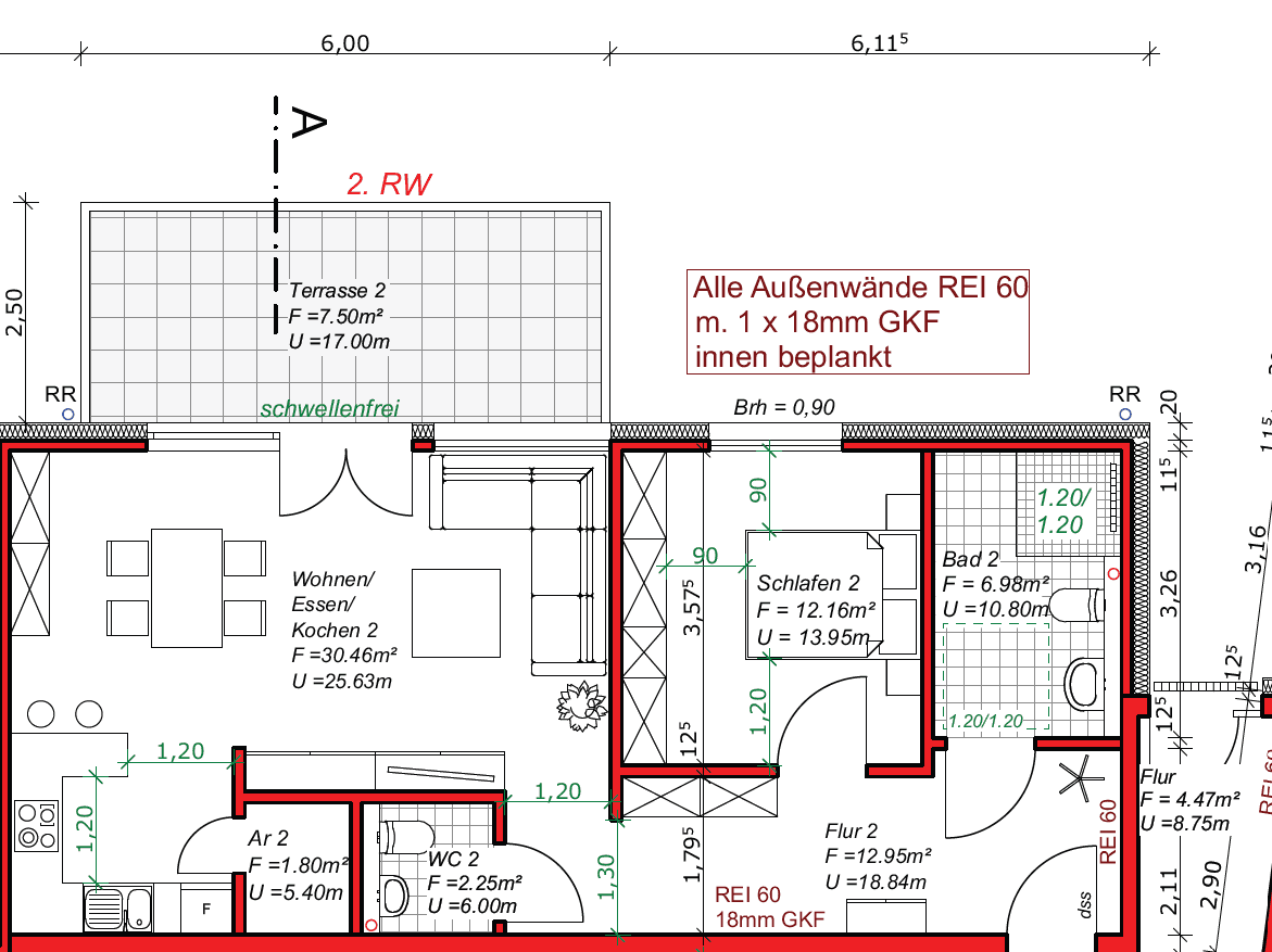 Prenájom bytu 2-izbový 75 m², Eschringerstraße, Saarbrücken, Sársko Prenájom bytu 2-izbový 75 m², Eschringerstraße, Saarbrücken, Sársko