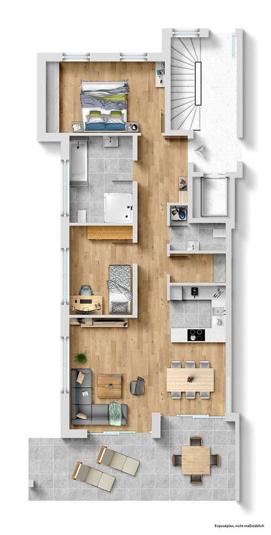 Predaj bytu 3-izbový 99 m², Aschaffenburg, Bavorsko Predaj bytu 3-izbový 99 m², Aschaffenburg, Bavorsko