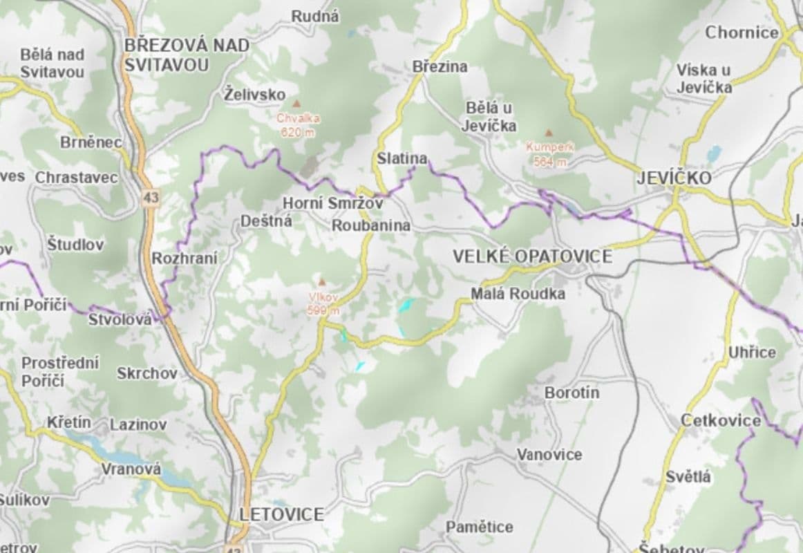 Predaj pozemku 48.460 m², Velké Opatovice, Jihomoravský kraj Predaj pozemku 48.460 m², Velké Opatovice, Jihomoravský kraj