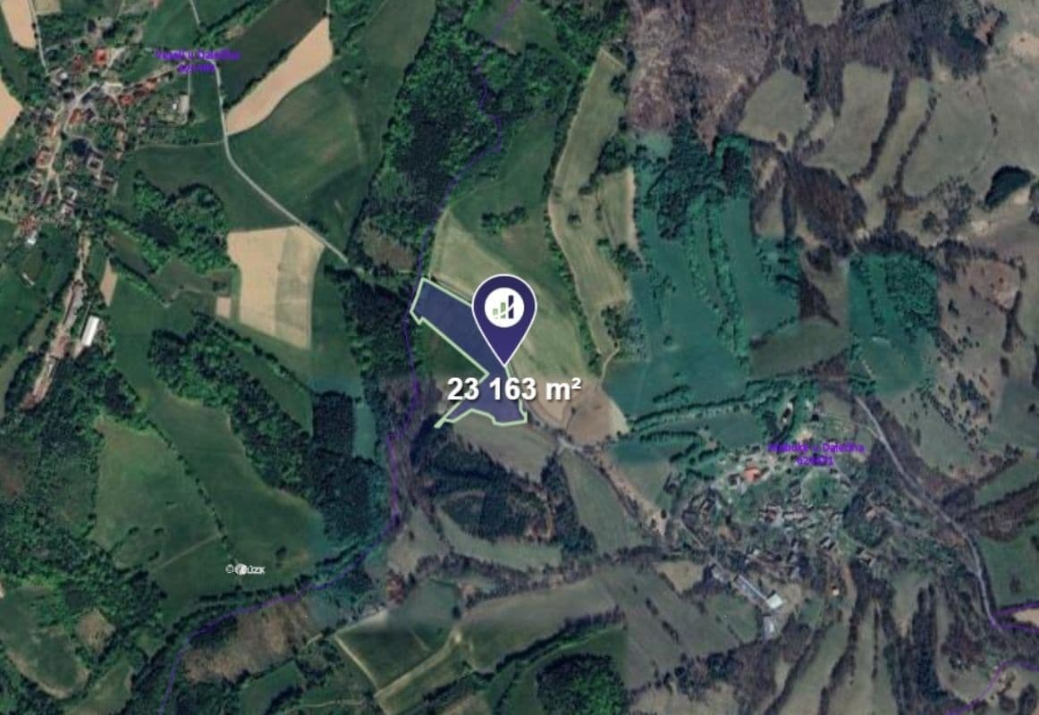 Predaj pozemku 12.868 m², Dalečín, Kraj Vysočina Predaj pozemku 12.868 m², Dalečín, Kraj Vysočina
