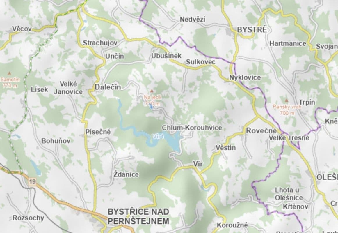 Predaj pozemku 12.868 m², Dalečín, Kraj Vysočina Predaj pozemku 12.868 m², Dalečín, Kraj Vysočina