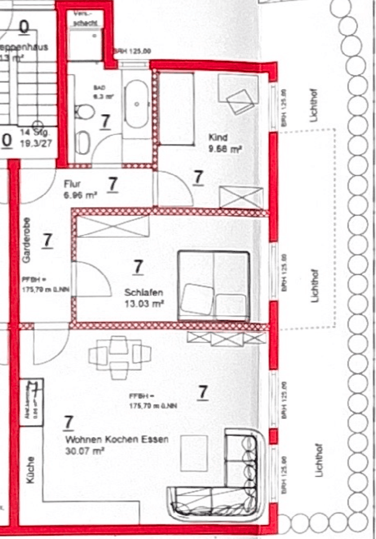 Prenájom bytu 3-izbový 67 m², Otto-Hahn-Str.10, Untereisesheim, Bádensko-Wurttembersko Prenájom bytu 3-izbový 67 m², Otto-Hahn-Str.10, Untereisesheim, Bádensko-Wurttembersko