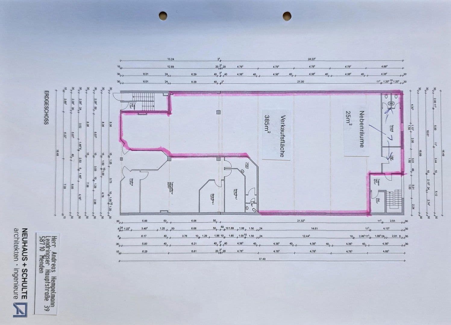 Prenájom nebytového priestoru 410 m², Lendringser Hauptstraße 39, Menden (Sauerland), Severné Porýnie - Westfálsko Prenájom nebytového priestoru 410 m², Lendringser Hauptstraße 39, Menden (Sauerland), Severné Porýnie - Westfálsko
