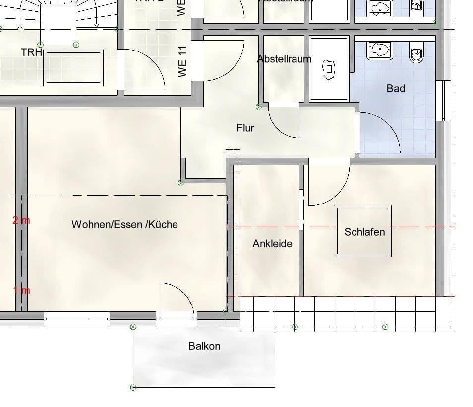 Prenájom bytu 2-izbový 54 m², Ankerstraße 7, Recklinghausen, Severné Porýnie - Westfálsko Prenájom bytu 2-izbový 54 m², Ankerstraße 7, Recklinghausen, Severné Porýnie - Westfálsko