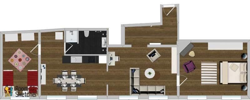 Prenájom bytu 3-izbový 85 m², Hafenstraße 7, Schleswig, Šlezvicko-Holštajnsko Prenájom bytu 3-izbový 85 m², Hafenstraße 7, Schleswig, Šlezvicko-Holštajnsko