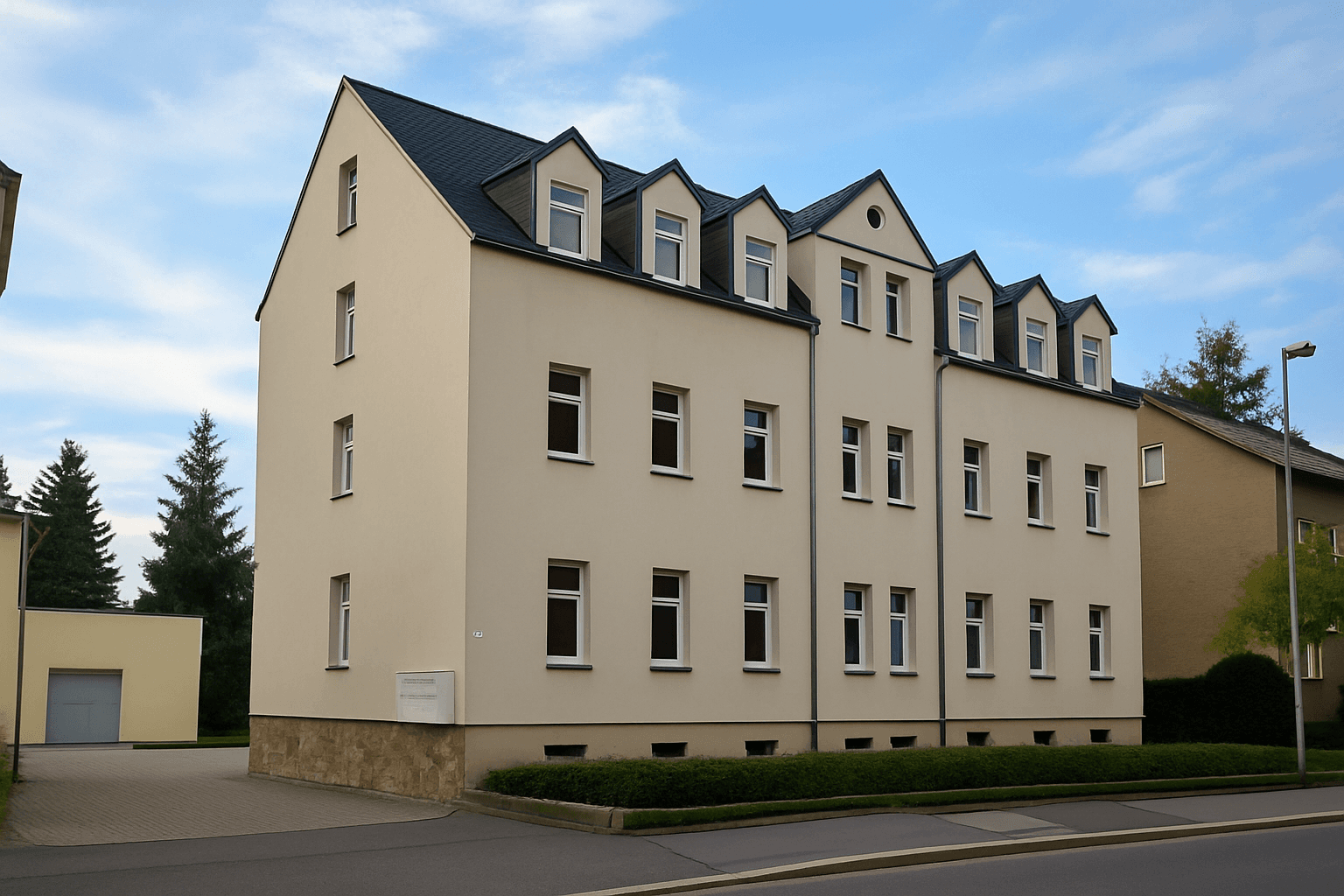 Prenájom bytu 4-izbový 115 m², Chemnitztalstraße 159, Chemnitz, Sasko Prenájom bytu 4-izbový 115 m², Chemnitztalstraße 159, Chemnitz, Sasko