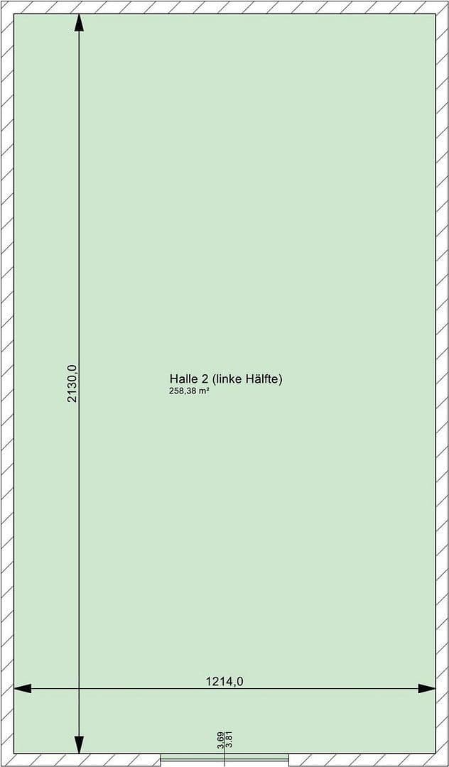 Prenájom nebytového priestoru 258 m², Bergstraße 2, Luckenwalde, Brandenbursko Prenájom nebytového priestoru 258 m², Bergstraße 2, Luckenwalde, Brandenbursko