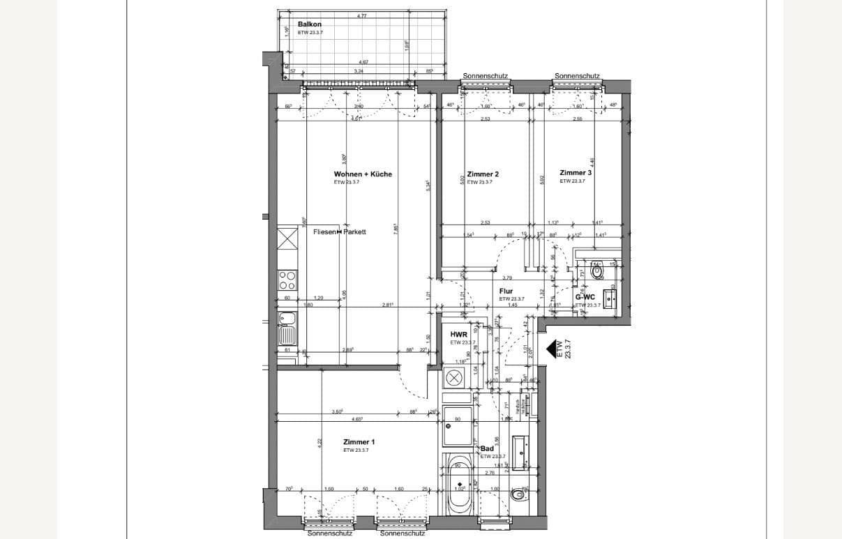 Predaj bytu 4-izbový 108 m², Odinstraße 23, Berlin, Berlín Predaj bytu 4-izbový 108 m², Odinstraße 23, Berlin, Berlín