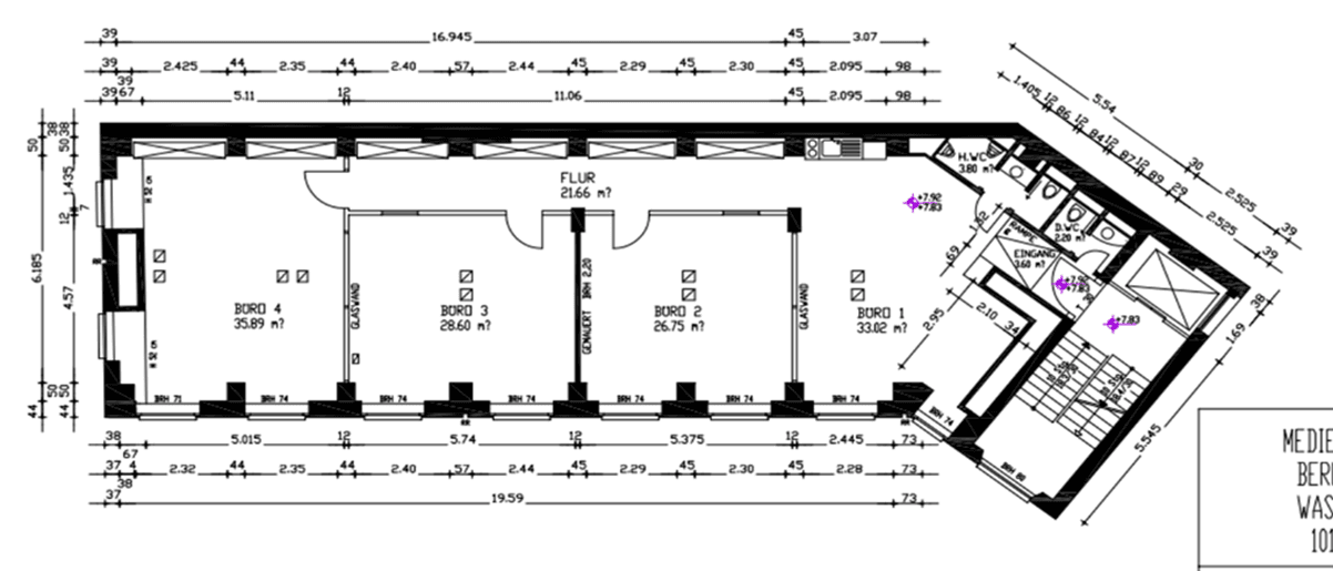 Prenájom kancelárie 165 m², Wassergasse 3, Berlin - Mitte, Berlín Prenájom kancelárie 165 m², Wassergasse 3, Berlin - Mitte, Berlín