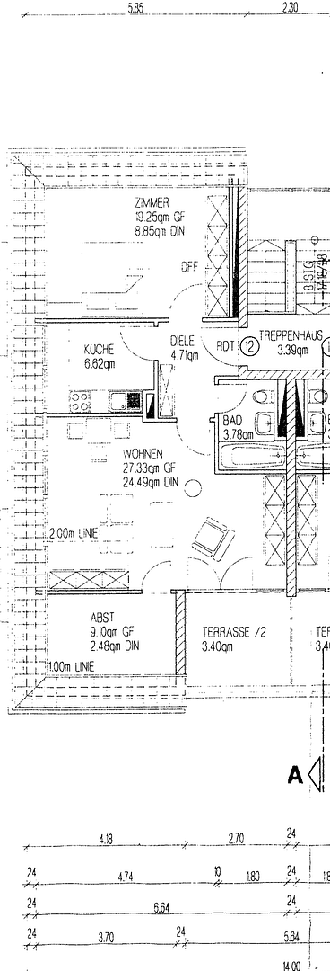 Prenájom bytu 2-izbový 58 m², Am Bahnhof 71, Frankenberg/Sachsen, Sasko Prenájom bytu 2-izbový 58 m², Am Bahnhof 71, Frankenberg/Sachsen, Sasko