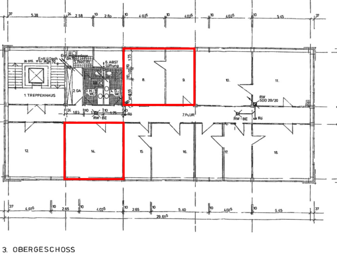 Prenájom kancelárie 37 m², Rövertannen 13, Güstrow, Meklenbursko-Predpomoransko Prenájom kancelárie 37 m², Rövertannen 13, Güstrow, Meklenbursko-Predpomoransko