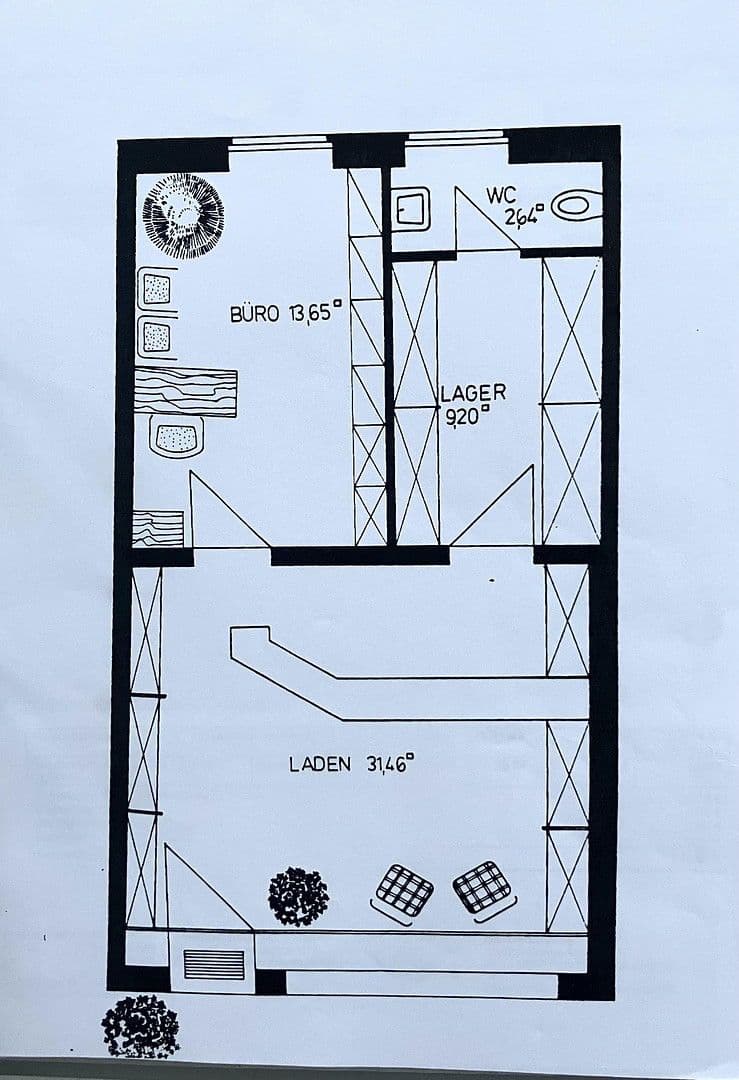 Predaj nebytového priestoru 57 m², Friedberger Str. 152, Augsburg, Bavorsko Predaj nebytového priestoru 57 m², Friedberger Str. 152, Augsburg, Bavorsko