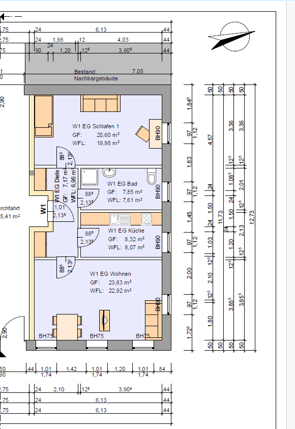 Prenájom bytu 2-izbový 67 m², Sagard, Meklenbursko-Predpomoransko Prenájom bytu 2-izbový 67 m², Sagard, Meklenbursko-Predpomoransko