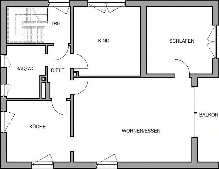 Prenájom bytu 3-izbový 91 m², Au in der Hallertau, Bavorsko Prenájom bytu 3-izbový 91 m², Au in der Hallertau, Bavorsko