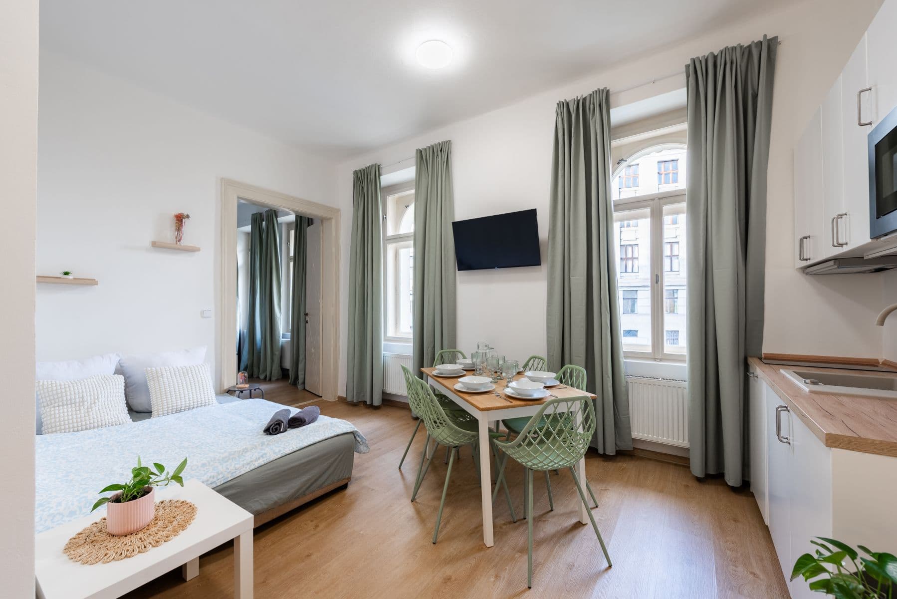 Prenájom bytu 57 m², Těšnov, Praha, Praha Prenájom bytu 57 m², Těšnov, Praha, Praha