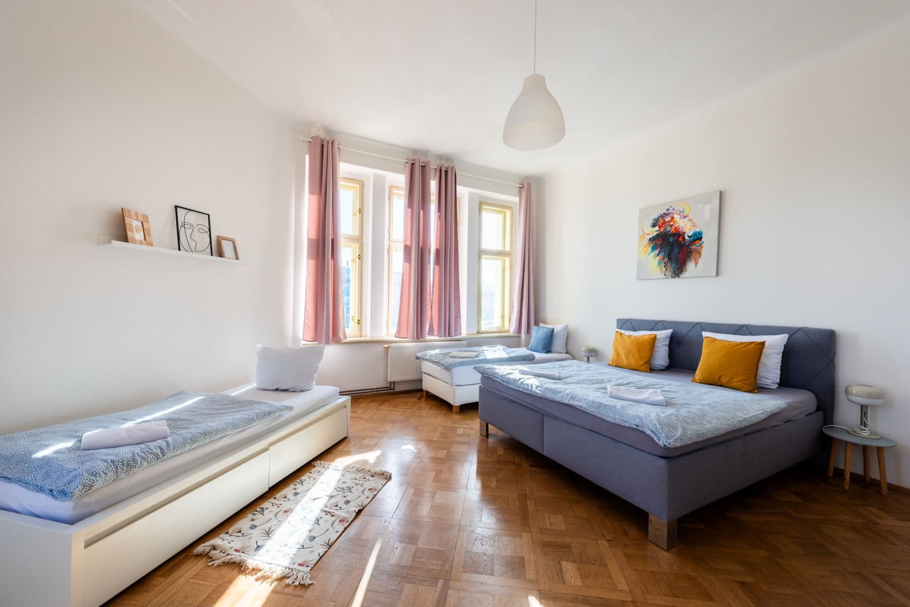 Prenájom bytu 56 m², Těšnov, Praha, Praha Prenájom bytu 56 m², Těšnov, Praha, Praha