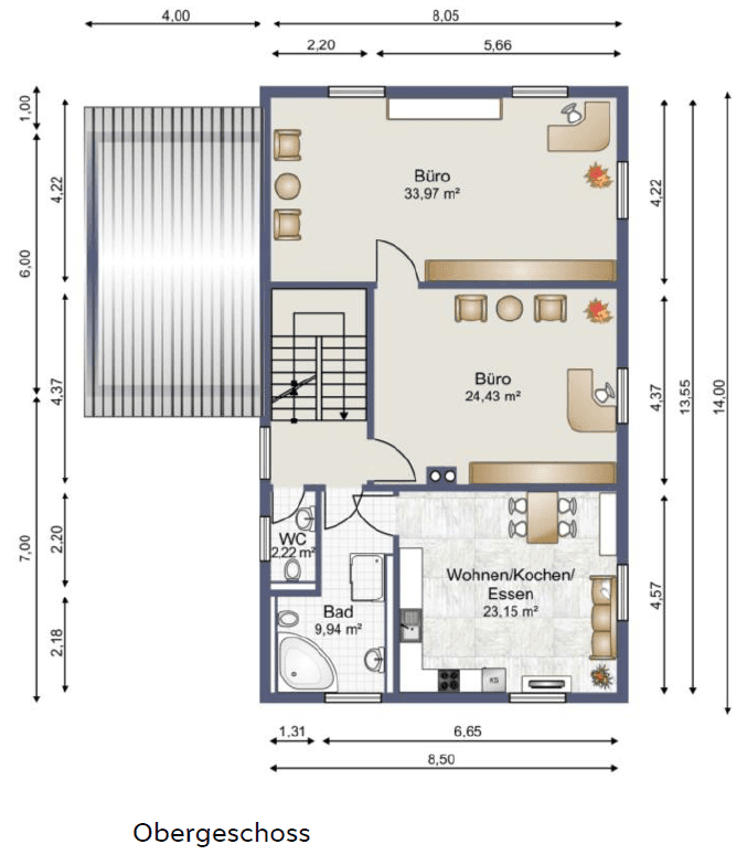 Predaj kancelárie 35 m², Irschenberg, Bavorsko Predaj kancelárie 35 m², Irschenberg, Bavorsko