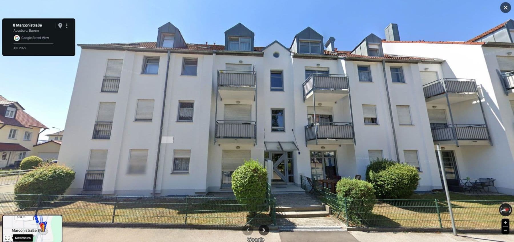 Prenájom bytu 1-izbový 30 m², Marconistr. 10, Augsburg, Bavorsko Prenájom bytu 1-izbový 30 m², Marconistr. 10, Augsburg, Bavorsko