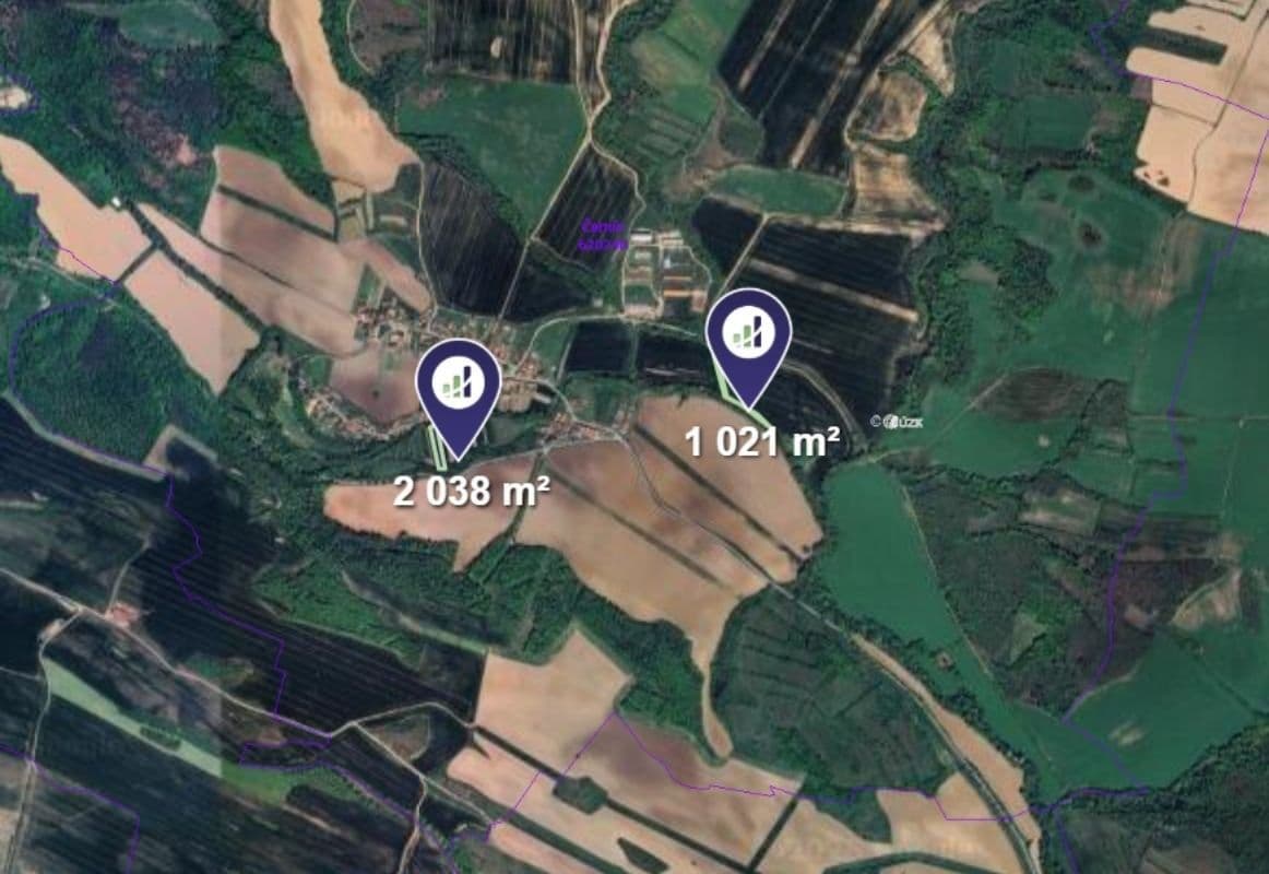 Predaj pozemku 2.224 m², Černín, Jihomoravský kraj Predaj pozemku 2.224 m², Černín, Jihomoravský kraj