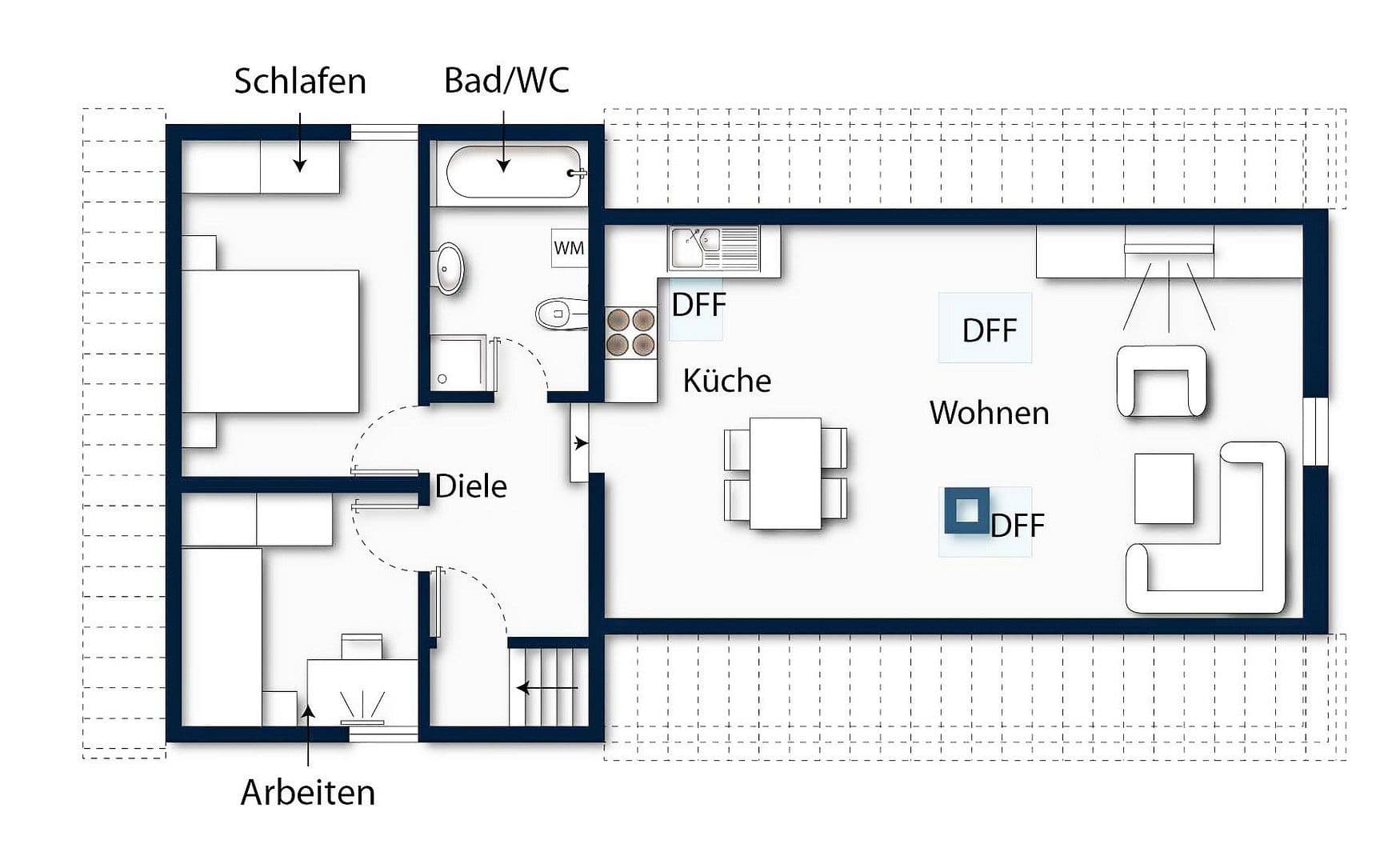 Prenájom bytu 3-izbový 72 m², Heilbronn, Bádensko-Wurttembersko Prenájom bytu 3-izbový 72 m², Heilbronn, Bádensko-Wurttembersko