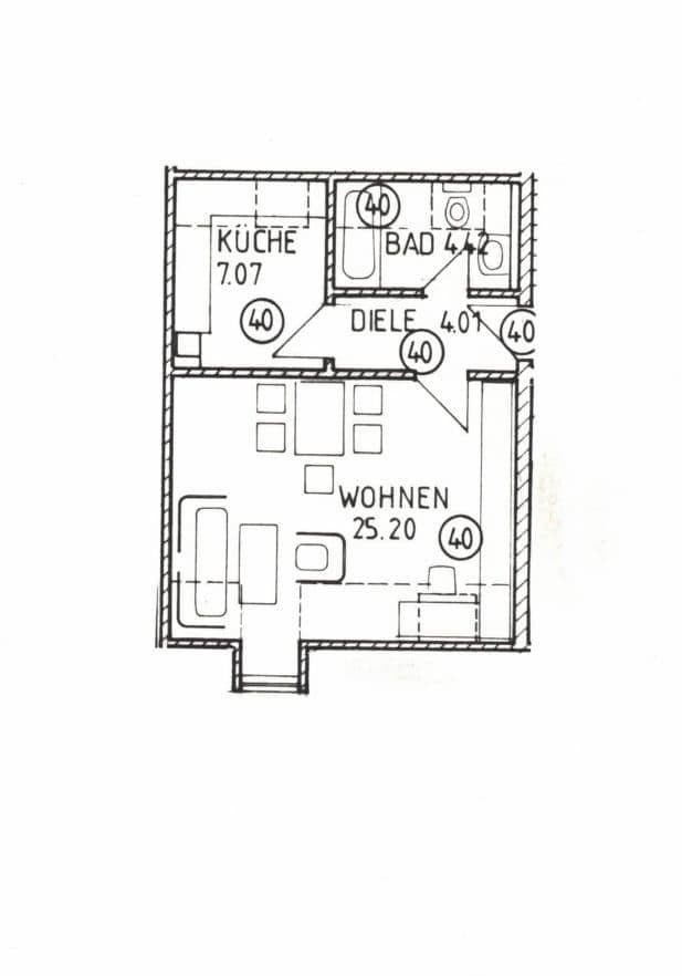Prenájom bytu 1-izbový 41 m², Berg b.Neumarkt i.d.OPf., Bavorsko Prenájom bytu 1-izbový 41 m², Berg b.Neumarkt i.d.OPf., Bavorsko