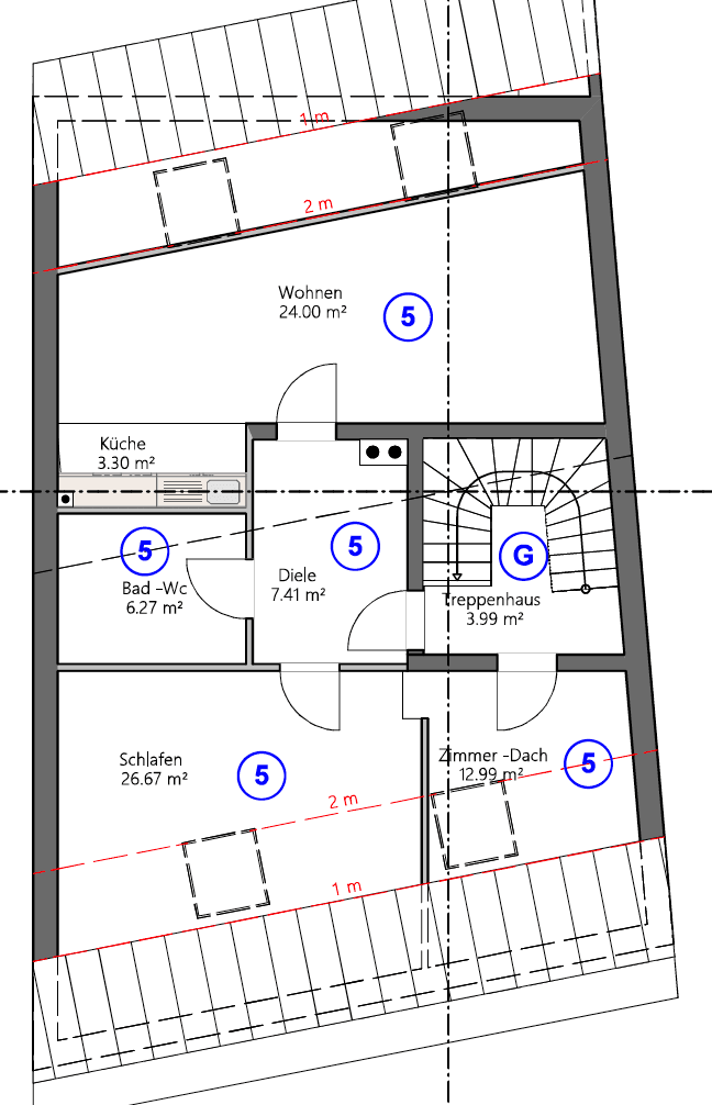 Prenájom bytu 2-izbový 64 m², Erftstraße 44, Neuss, Severné Porýnie - Westfálsko Prenájom bytu 2-izbový 64 m², Erftstraße 44, Neuss, Severné Porýnie - Westfálsko