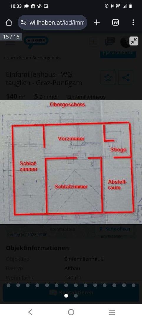 Prenájom domu 124 m², pozemek 680 m², Mitterstraße, Graz, Štajersko Prenájom domu 124 m², pozemek 680 m², Mitterstraße, Graz, Štajersko