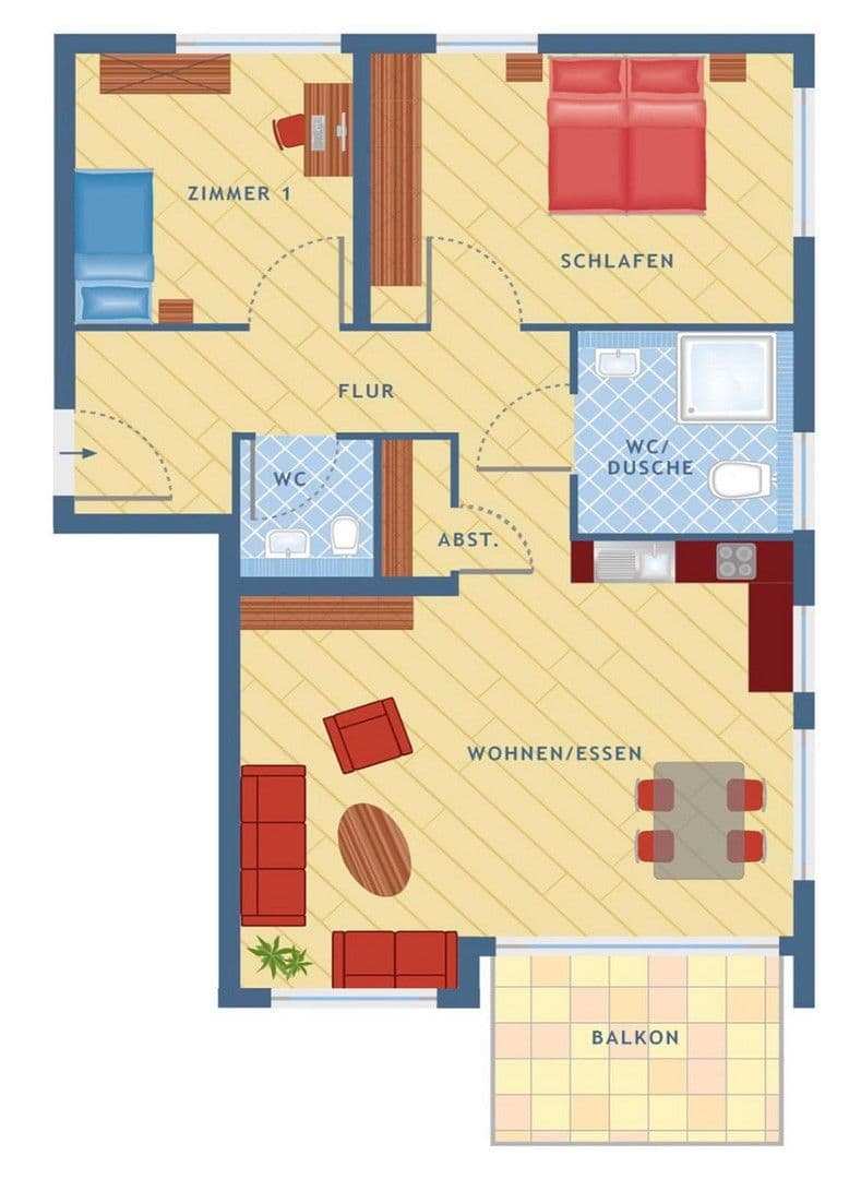 Predaj bytu 3-izbový 73 m², Deckenpfronn, Bádensko-Wurttembersko Predaj bytu 3-izbový 73 m², Deckenpfronn, Bádensko-Wurttembersko