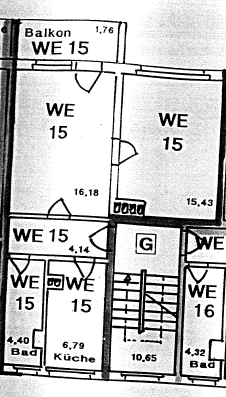 Prenájom bytu 2-izbový 50 m², Konrad-von-Querfurt-Straße 11-19, Querfurt, Sasko-Anhaltsko Prenájom bytu 2-izbový 50 m², Konrad-von-Querfurt-Straße 11-19, Querfurt, Sasko-Anhaltsko