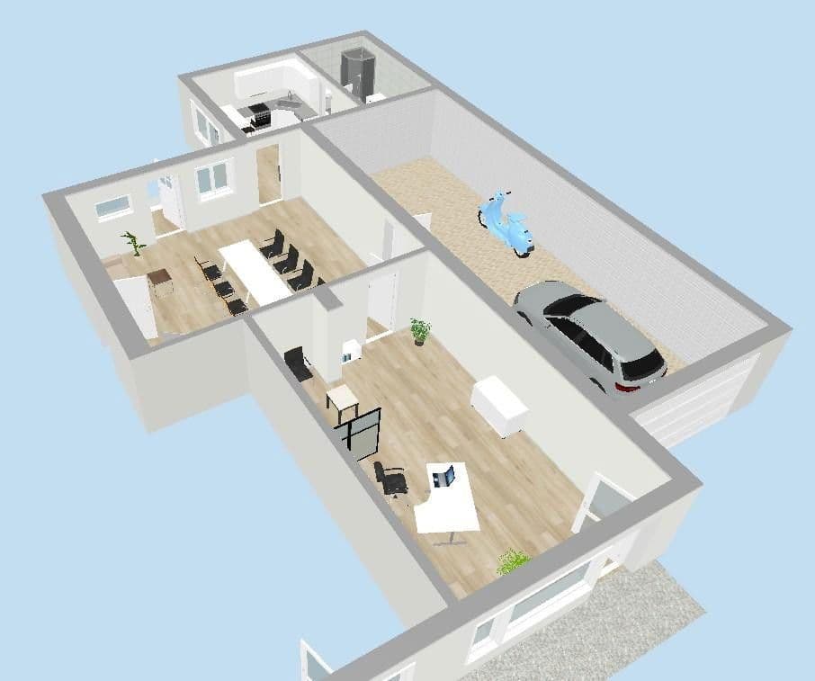 Prenájom kancelárie 165 m², Krumbachstraße, Freising, Bavorsko Prenájom kancelárie 165 m², Krumbachstraße, Freising, Bavorsko