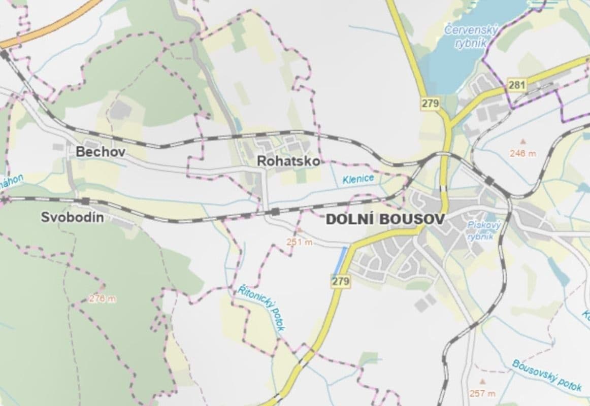 Predaj pozemku 1.484 m², Dolní Bousov, Středočeský kraj Predaj pozemku 1.484 m², Dolní Bousov, Středočeský kraj