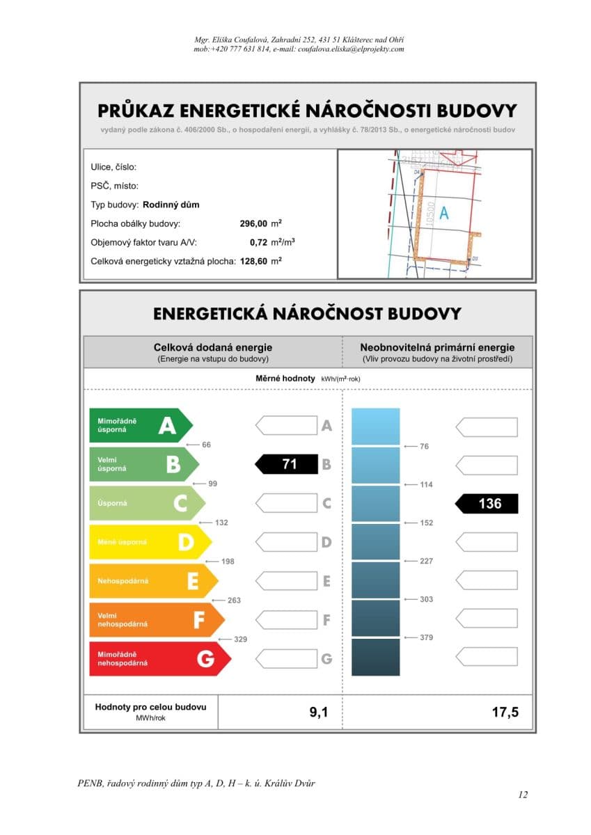 Predaj domu 104 m², pozemek 303 m², Tři Vršky, Králův Dvůr, Středočeský kraj Predaj domu 104 m², pozemek 303 m², Tři Vršky, Králův Dvůr, Středočeský kraj