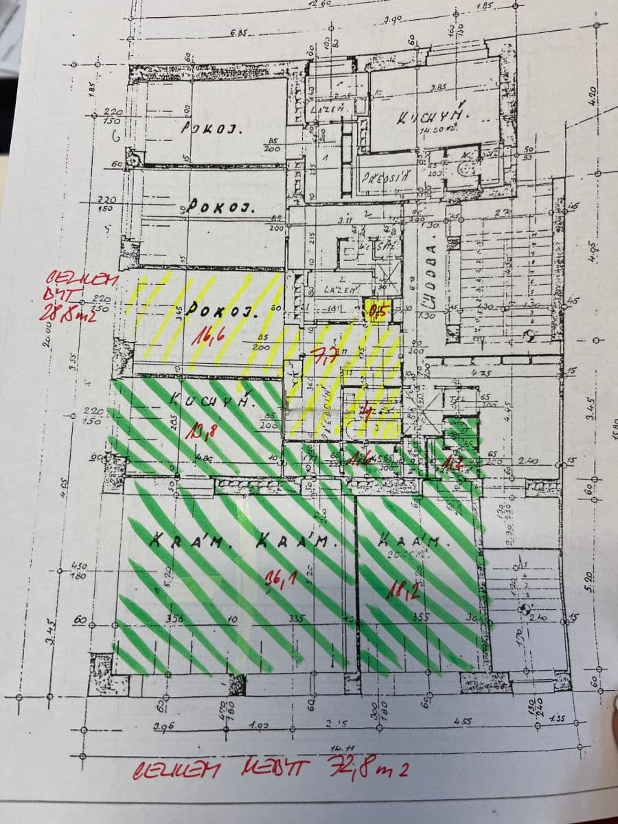 Prenájom nebytového priestoru 73 m², 5. května, Praha, Praha Prenájom nebytového priestoru 73 m², 5. května, Praha, Praha