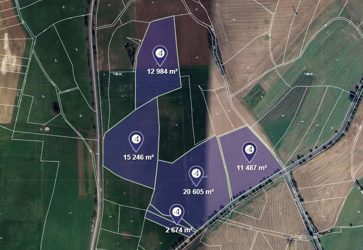 Predaj pozemku 6.300 m², Vrbatův Kostelec, Pardubický kraj Predaj pozemku 6.300 m², Vrbatův Kostelec, Pardubický kraj