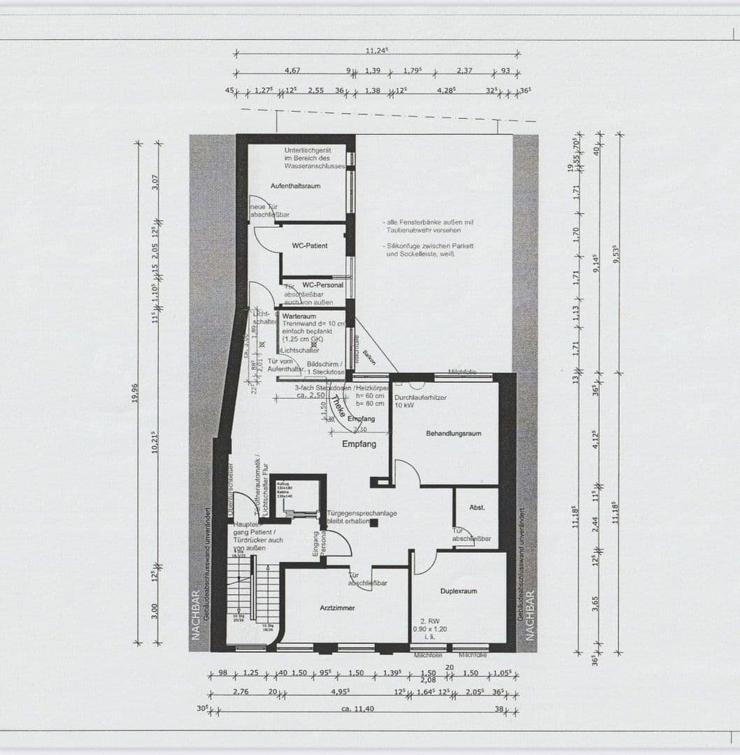 Prenájom kancelárie 128 m², Werth 58, Wuppertal, Severné Porýnie - Westfálsko Prenájom kancelárie 128 m², Werth 58, Wuppertal, Severné Porýnie - Westfálsko